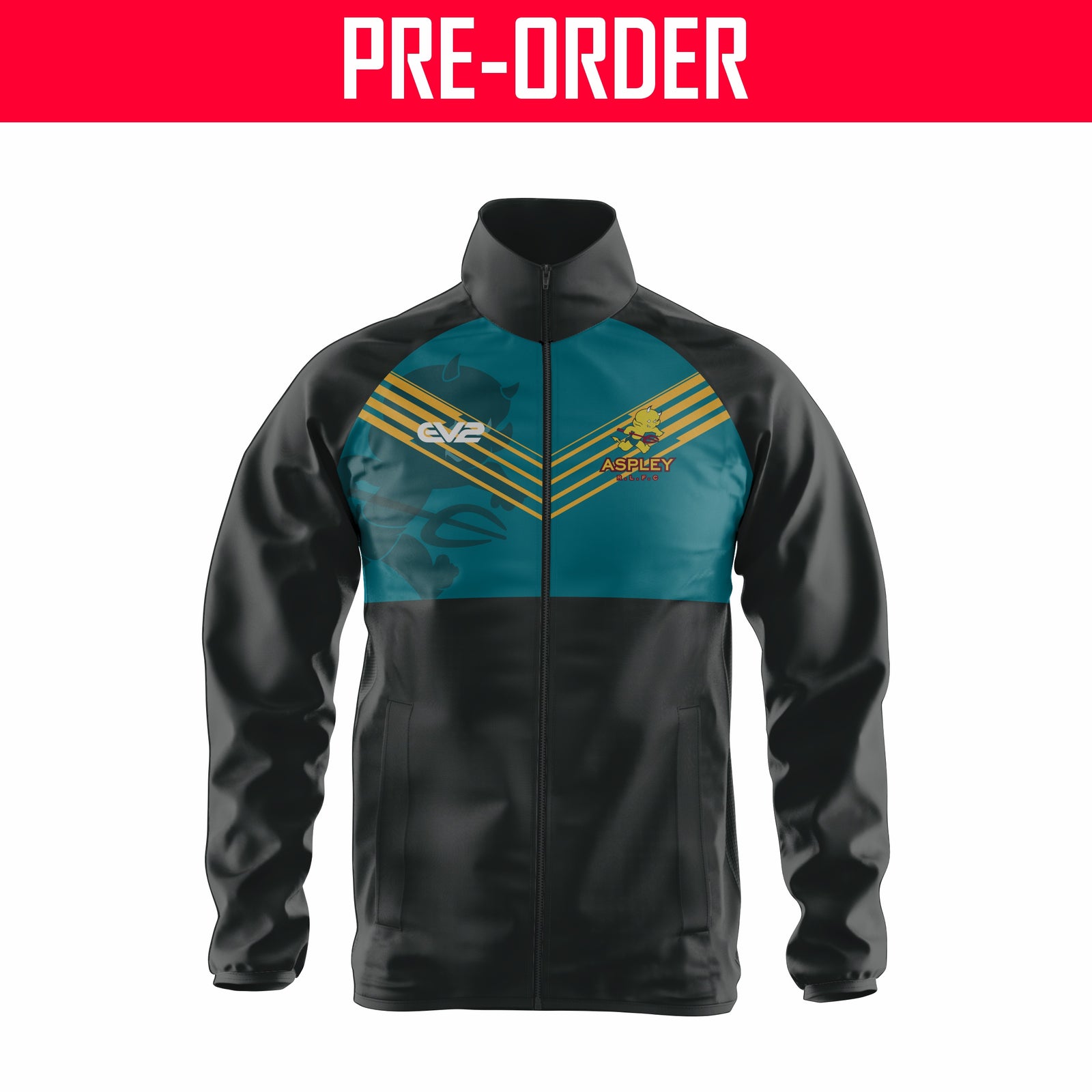 Aspley Devils RLFC Masters - Anorak Rain Jacket