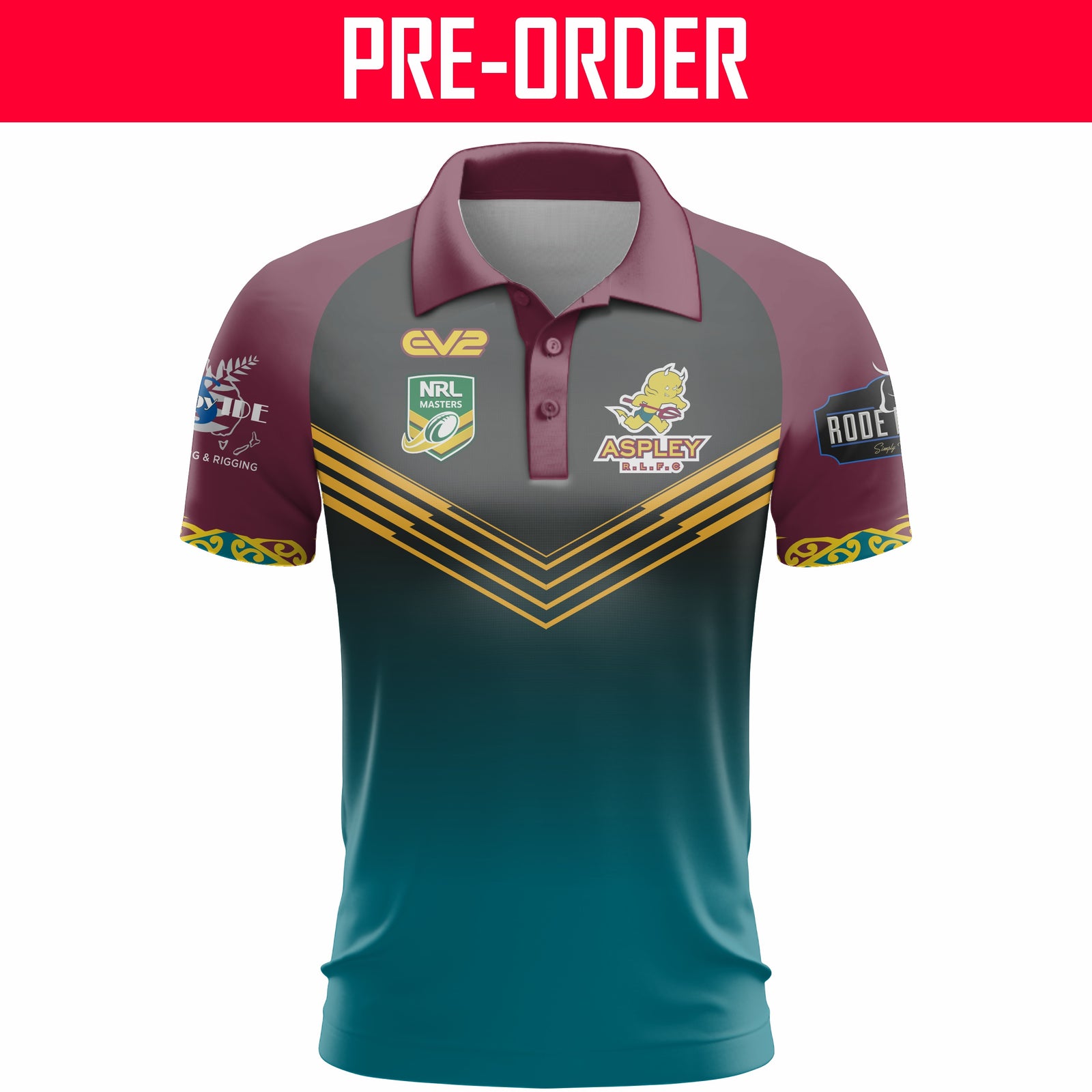 Aspley Devils RLFC Masters - Club Polo