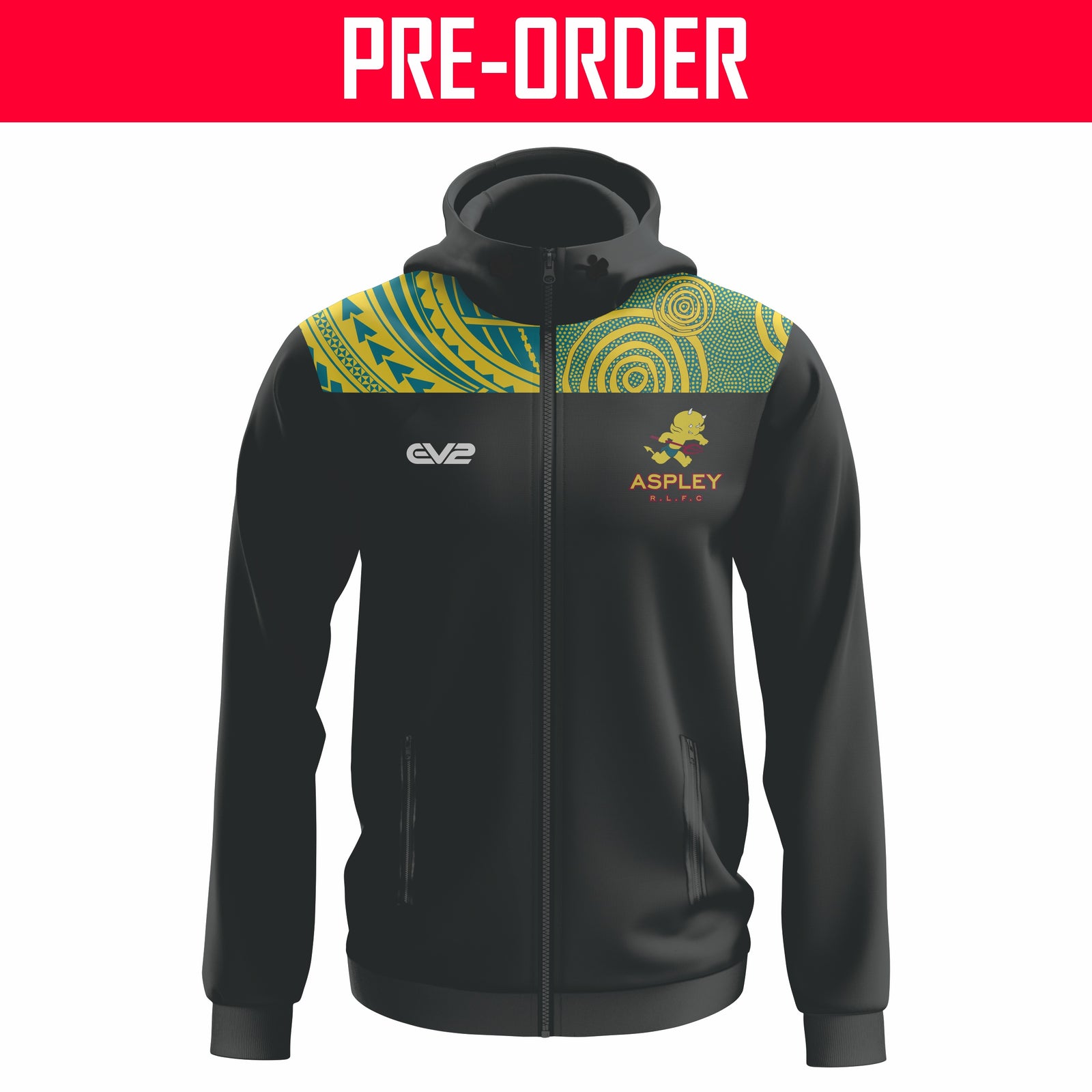 Aspley Devils RLFC Masters - Pro Hoodie
