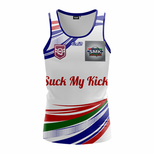 Singlets Auscom Playing Singlet ($29 - $40). (x 26)