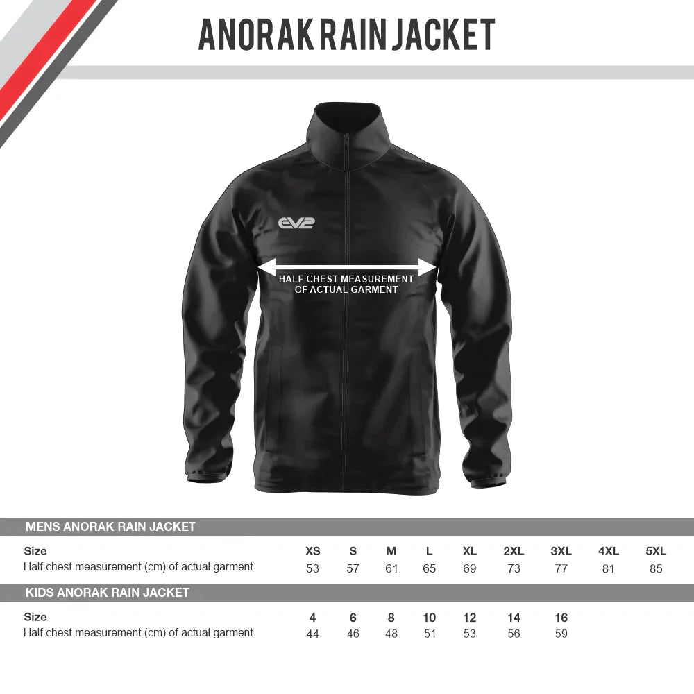 anorak rain jacket winter ev2 sportswear