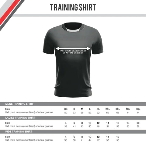 Towns Villains Roller Derby - Training Shirt Black