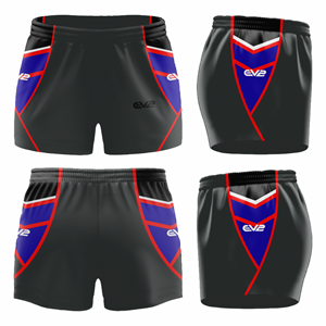 Rugby League Mustangs Pro Shorts ($25 - $35). (x 12)