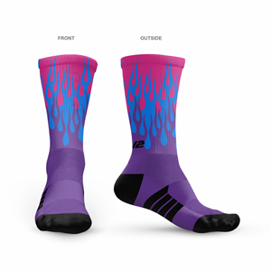 Club Pack - Shorts/Socks ($75) Flame Pack EV2 Pro Crew Socks ($11). (x 10)