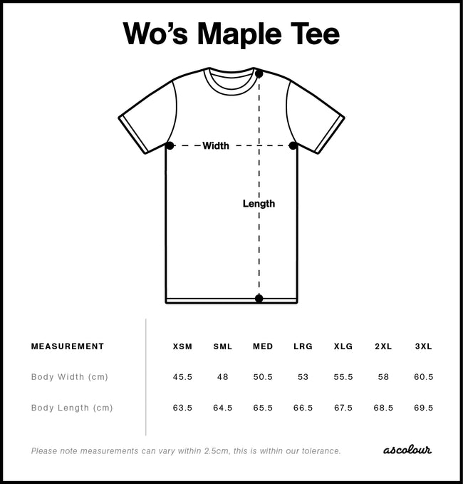 IGNITE PILATES & CO  - MAPLE TEE - 4001 - ATLANTIC