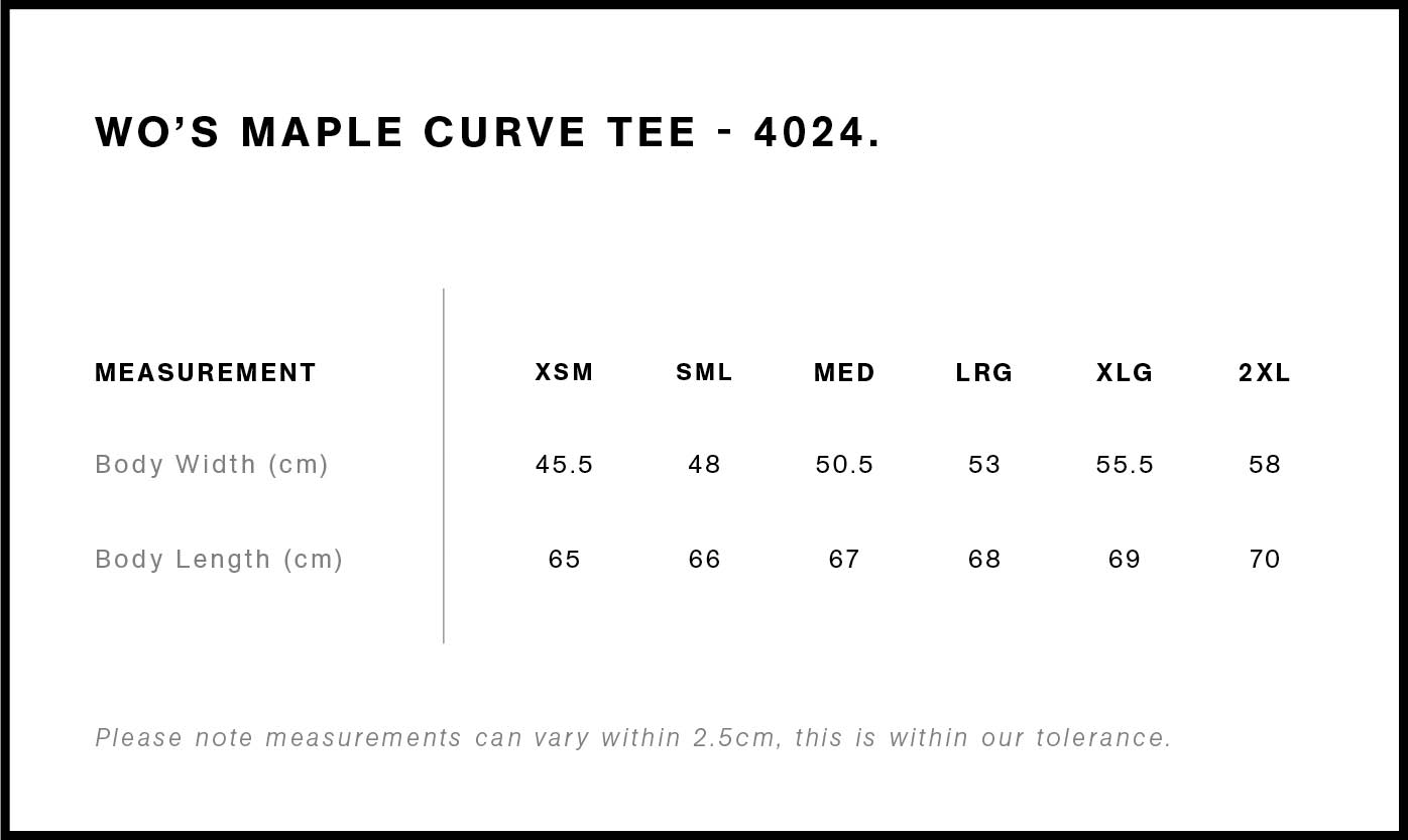 IGNITE PILATES & CO  - STAPLE CURVE TEE - 5076 - ECRU