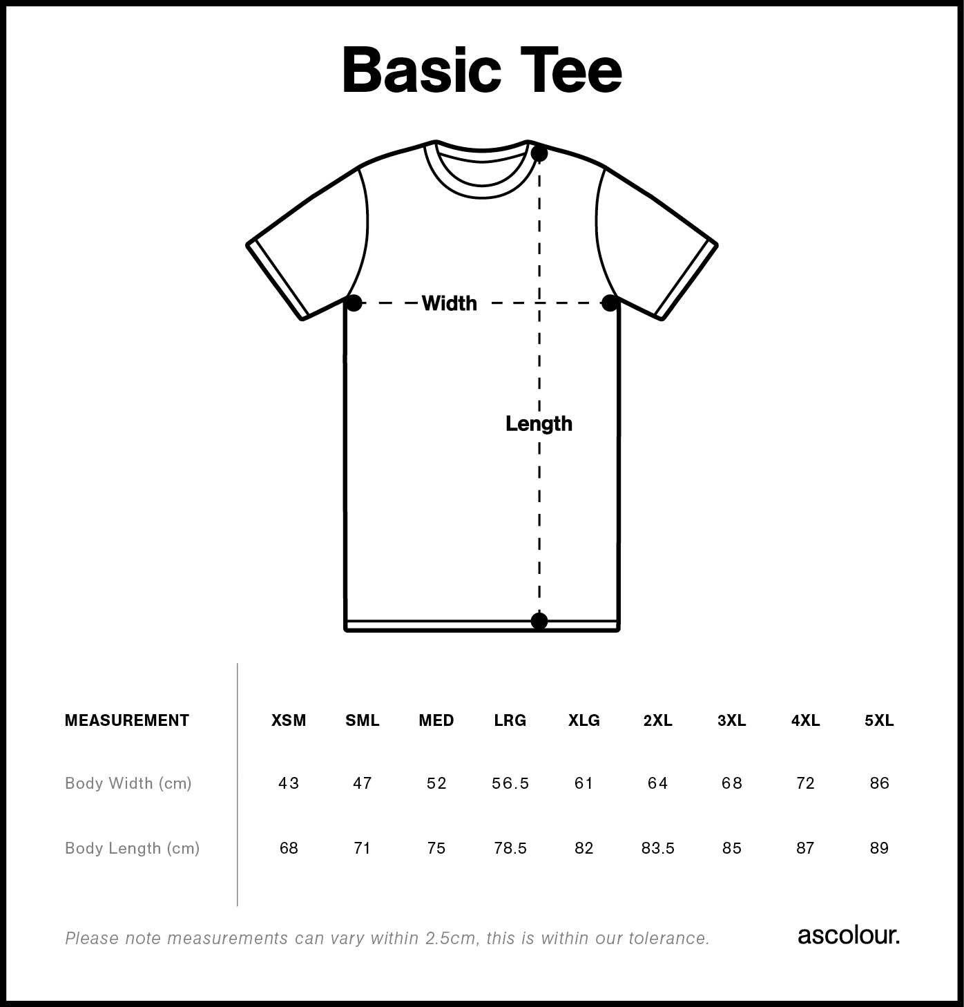 Vitality / EV2 Sportswear - Basic Tee - 5051 - Grey Marle