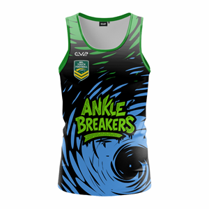 Touch Buzz Touch Singlet ($29 - $39). (x 11)