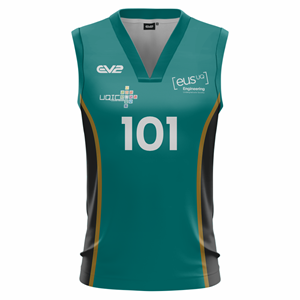 UQIC Pacers Club Basketball Singlet. (x 9)