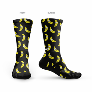 Socks Bananas EV2 Pro Crew Socks ($12 - $20). (x 12)