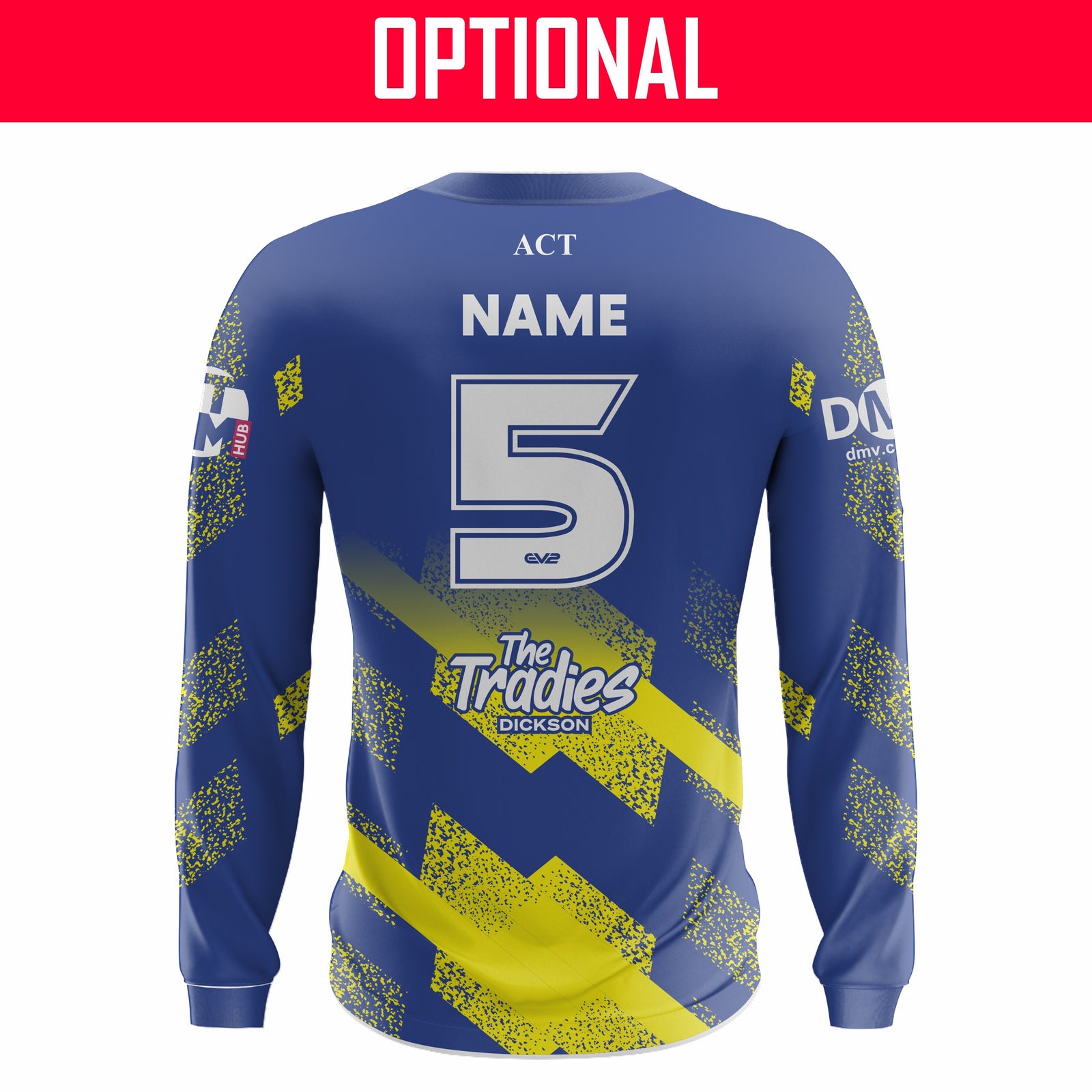 ACT Veterans Cricket - Training Shirt L/S