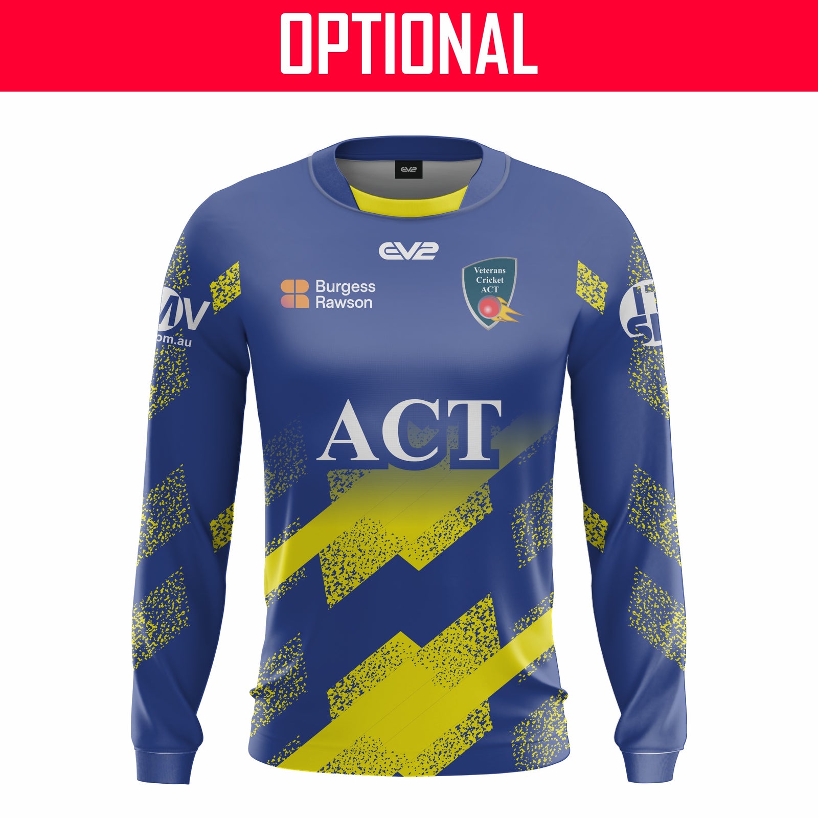 ACT Veterans Cricket - Training Shirt L/S
