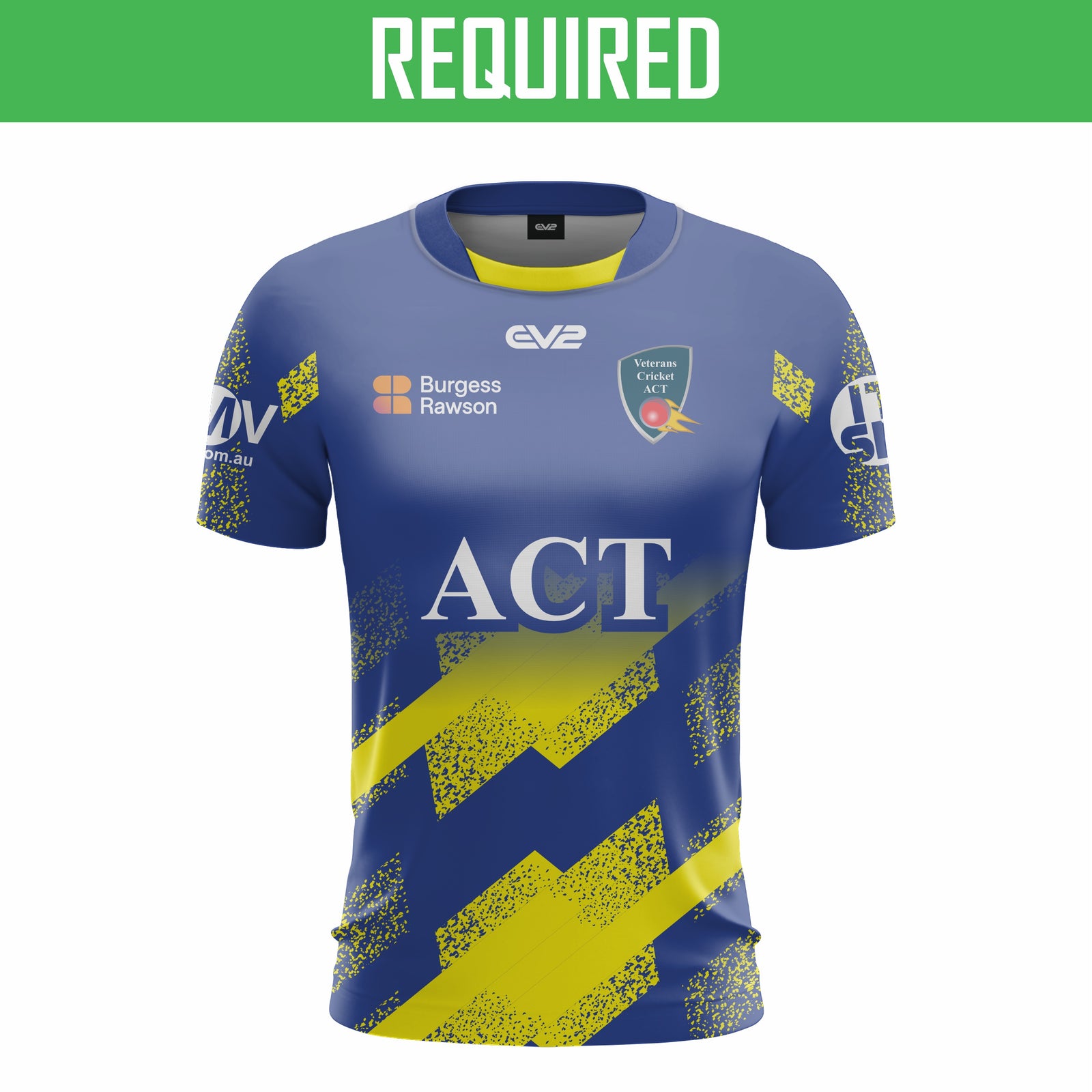ACT Veterans Cricket - Training Shirt S/S