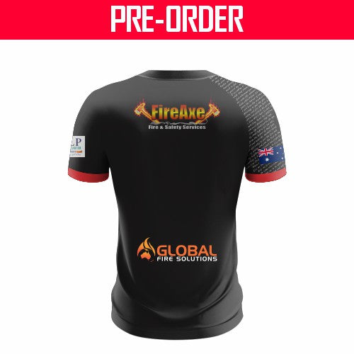AUSTRALIAN FIRE RUGBY LEAGUE - JERSEY DESIGN - TRAINING SHIRT - 2025