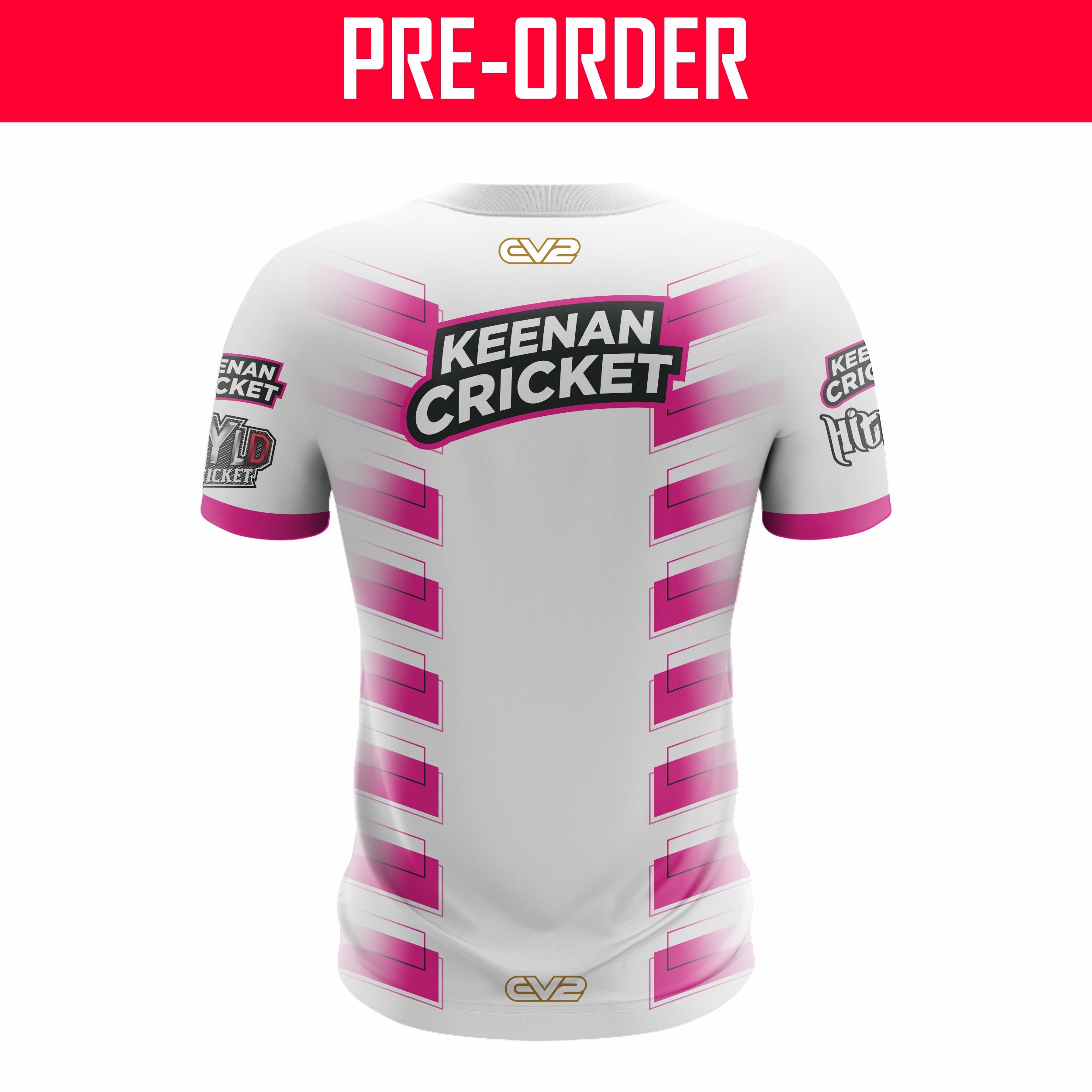 Keenan Cricket - Training Shirt S/S LIMITED EDITION WHITE
