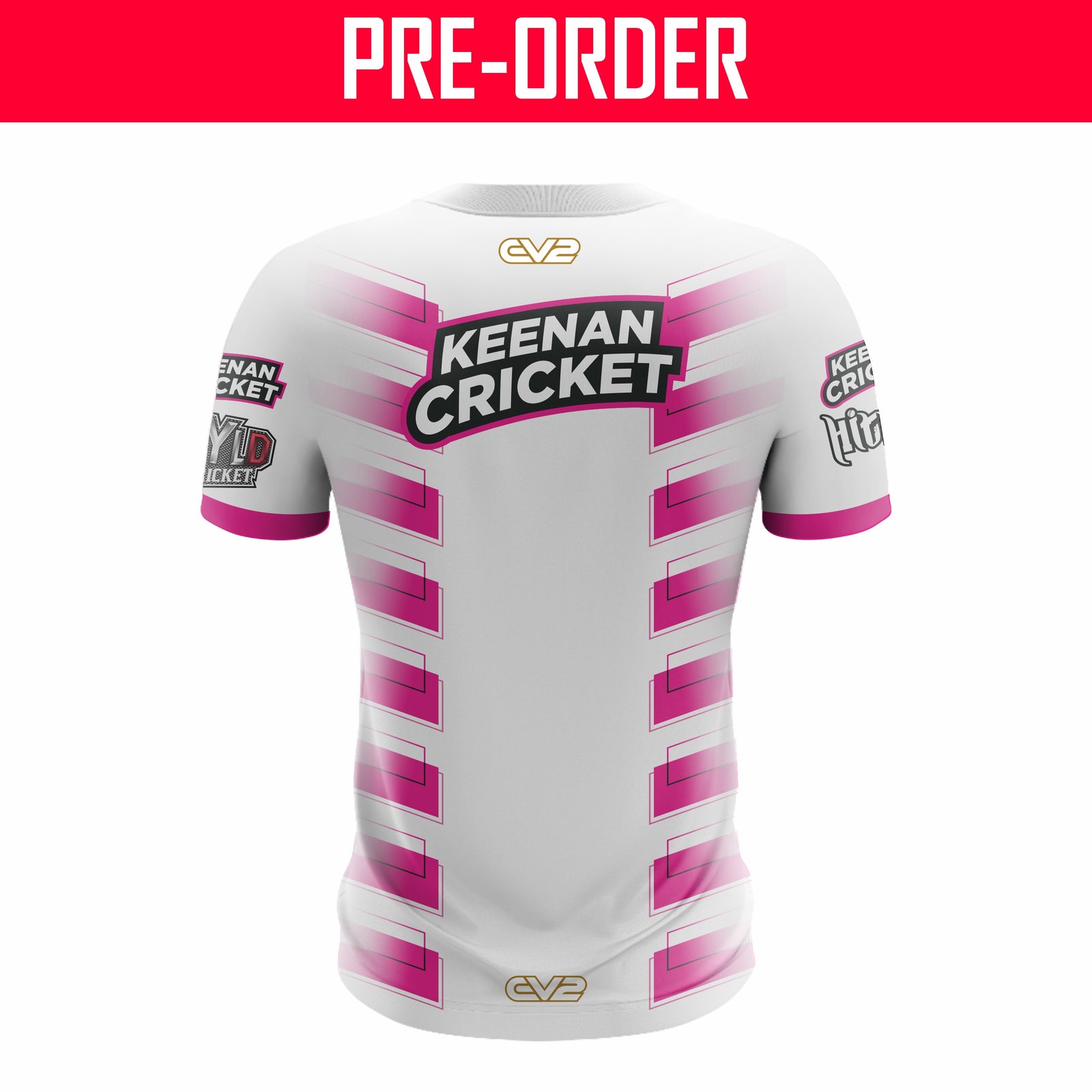 Keenan Cricket - Training Shirt S/S LIMITED EDITION WHITE