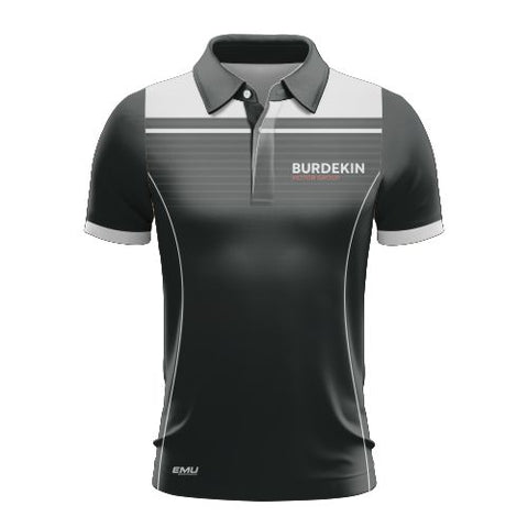 BURDEKIN MOTOR GROUP-S716LT ELLISON BUSINESS SHIRT BLACK CHECK-LADIES
