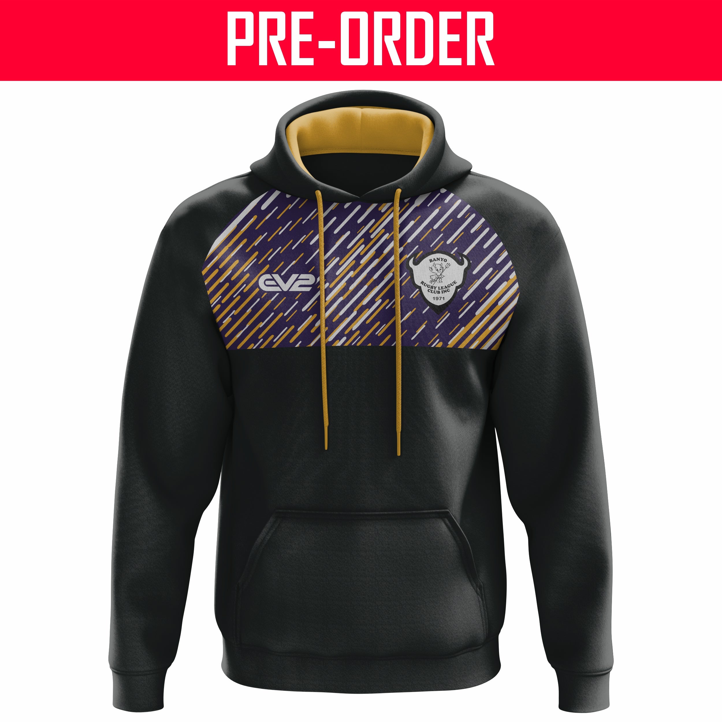 Banyo Devils - Club Hoodie - Set B - Yellow