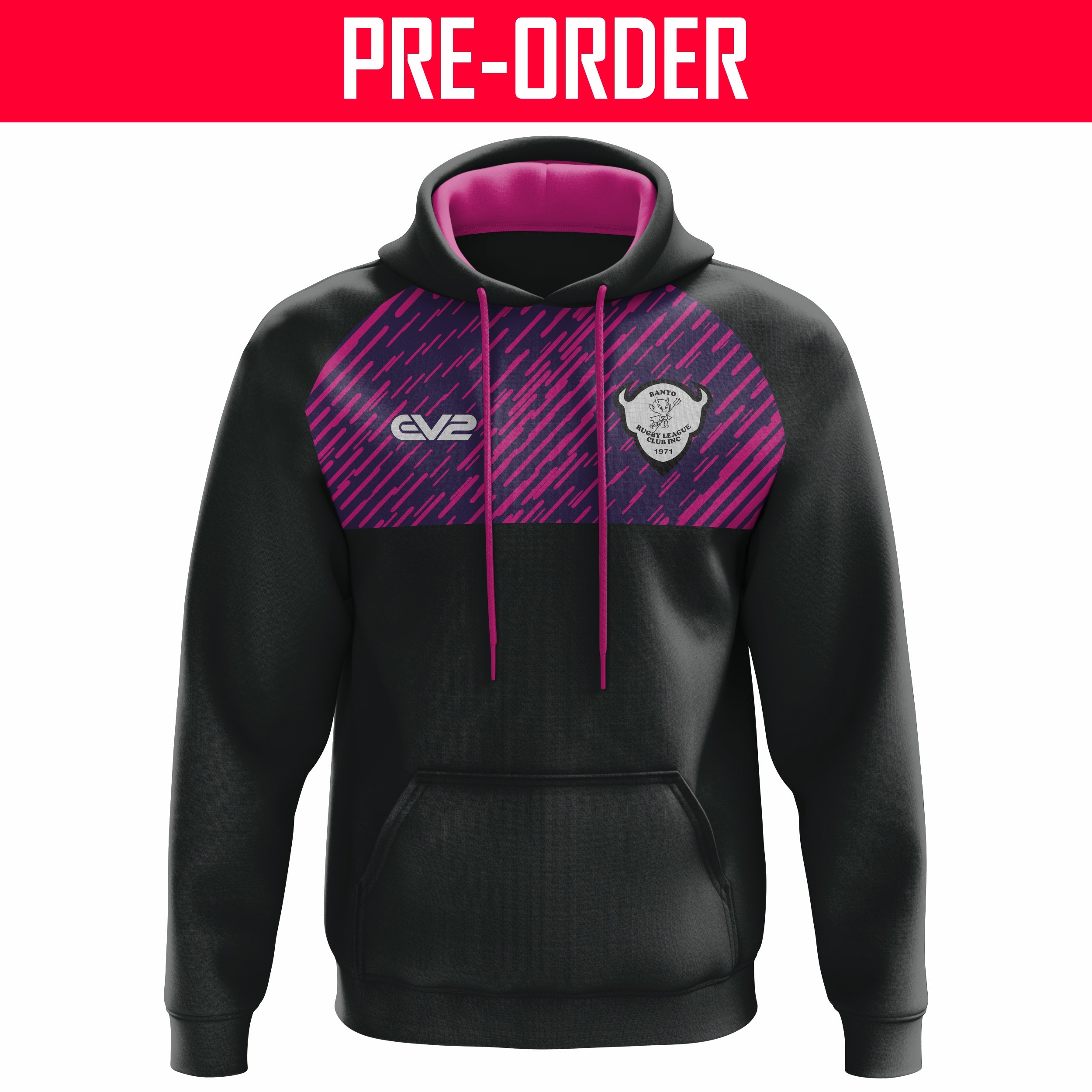 Banyo Devils - Club Hoodie - Set C - Pink