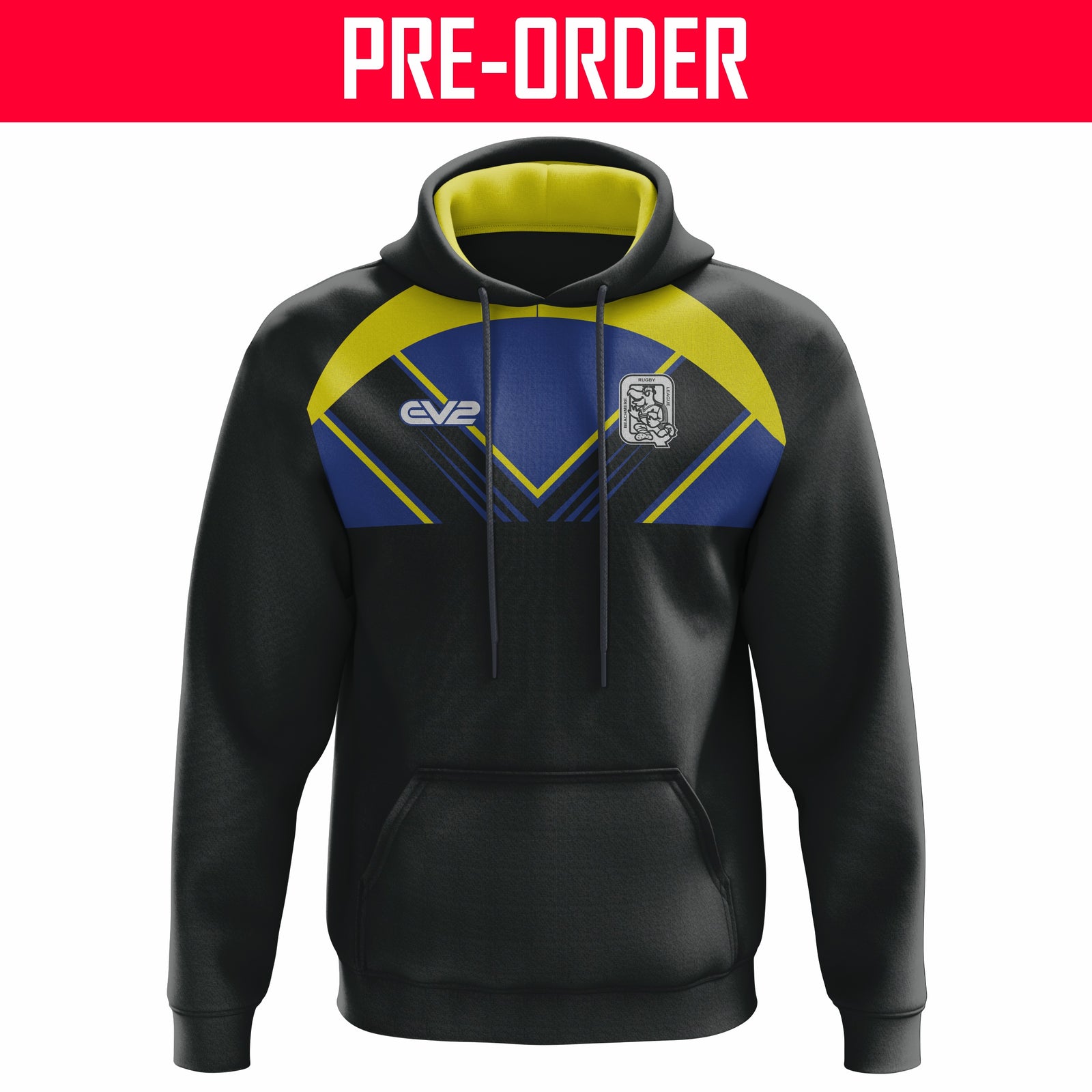 Beachmere Rugby League - Club Hoodie - Blue