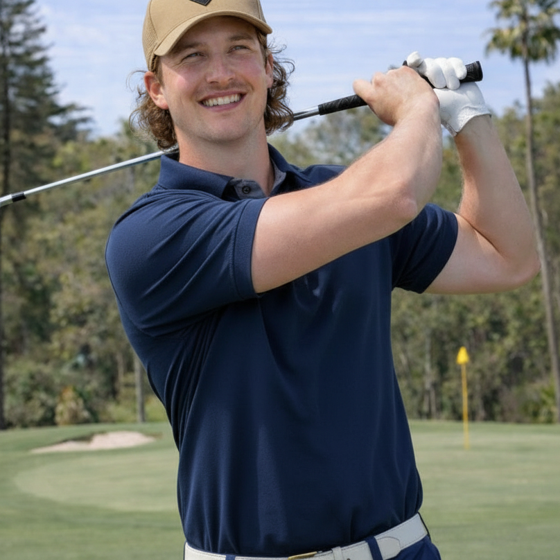 EV2 MASTERS PLAIN POLO