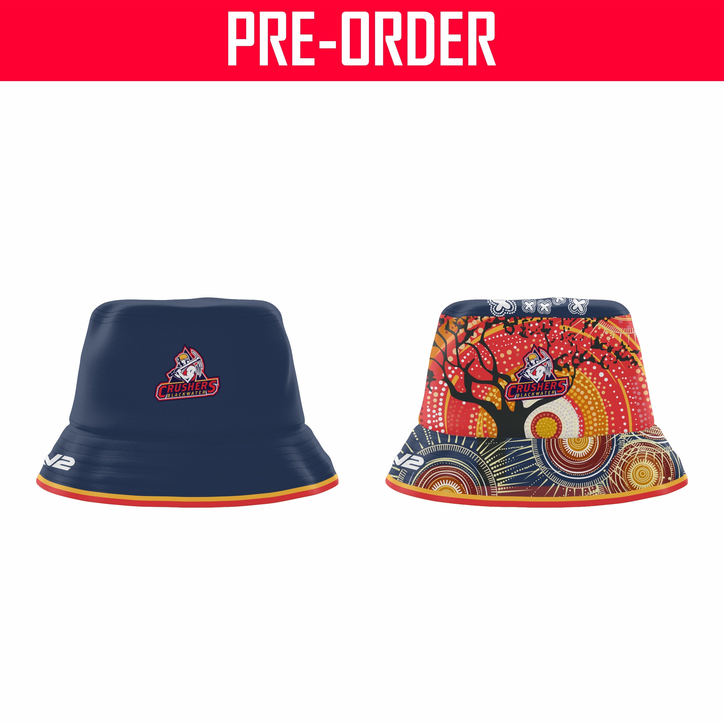 Blackwater Crushers JRL - Reversible Bucket Hat - INDIGENOUS