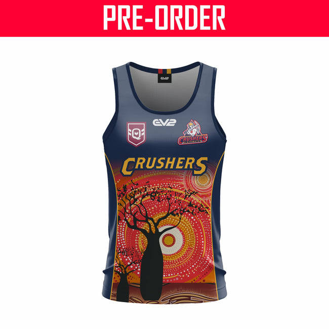 Blackwater Crushers JRL - Training Singlet - INDIGENOUS