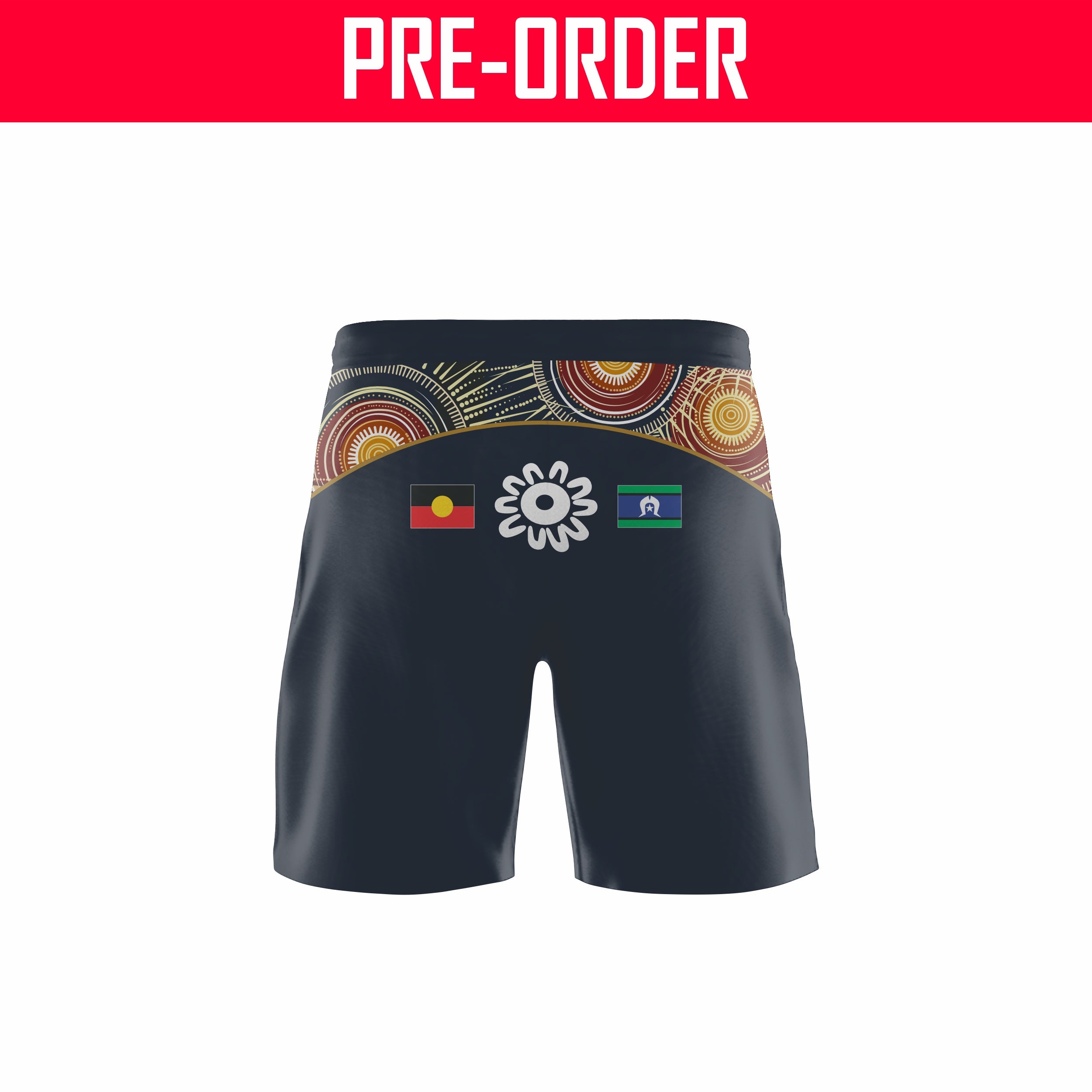 Blackwater Crushers SRL - Training Short - INDIGENOUS