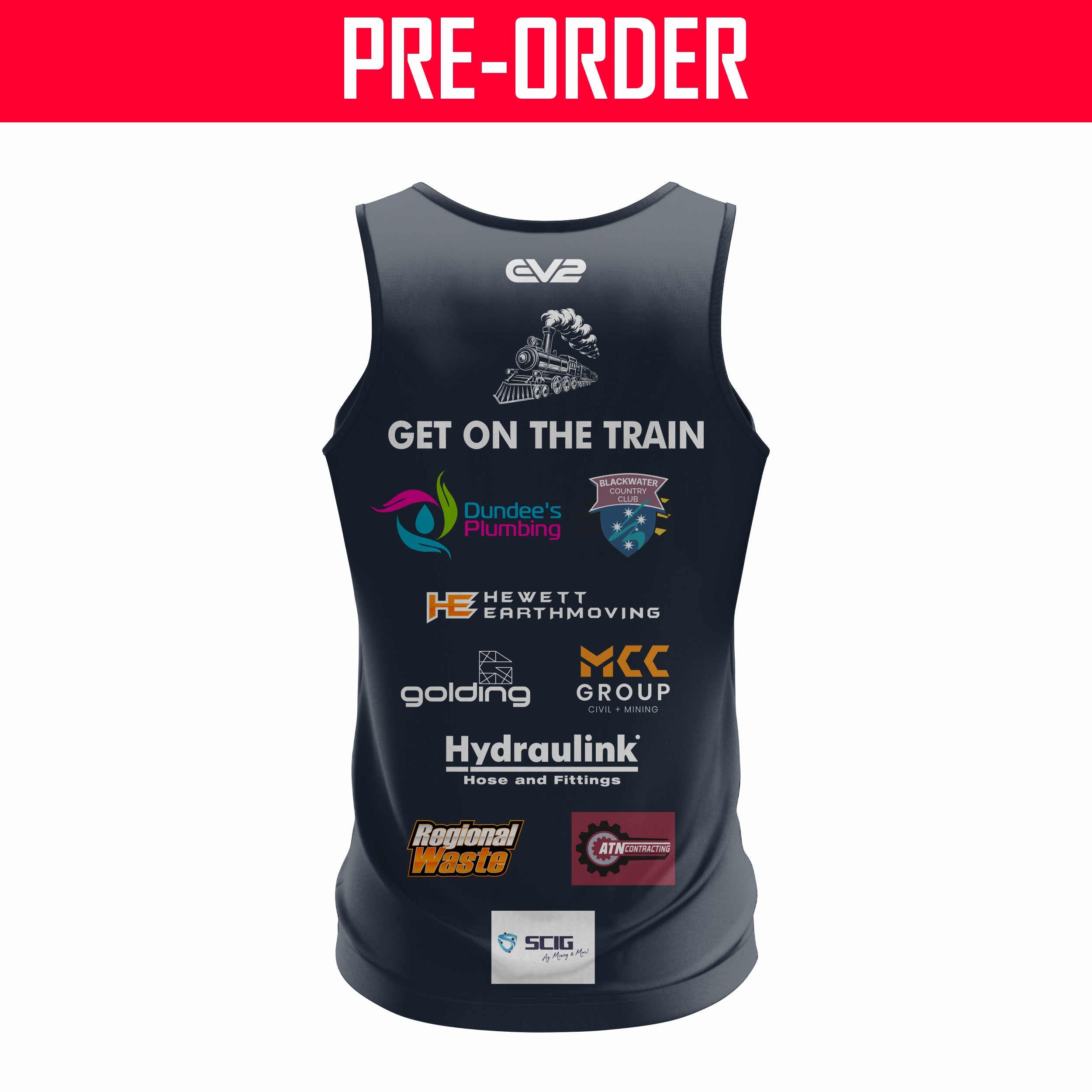 Blackwater Crushers SRL - Training Singlet
