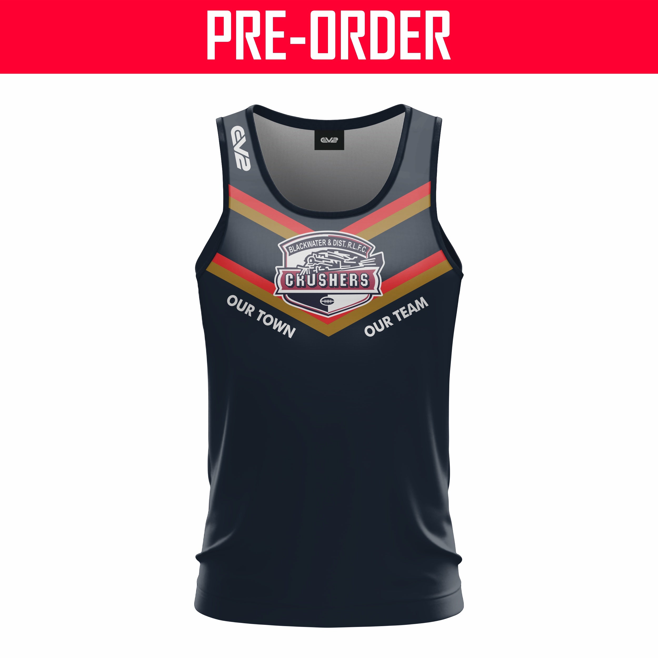 Blackwater Crushers SRL - Training Singlet