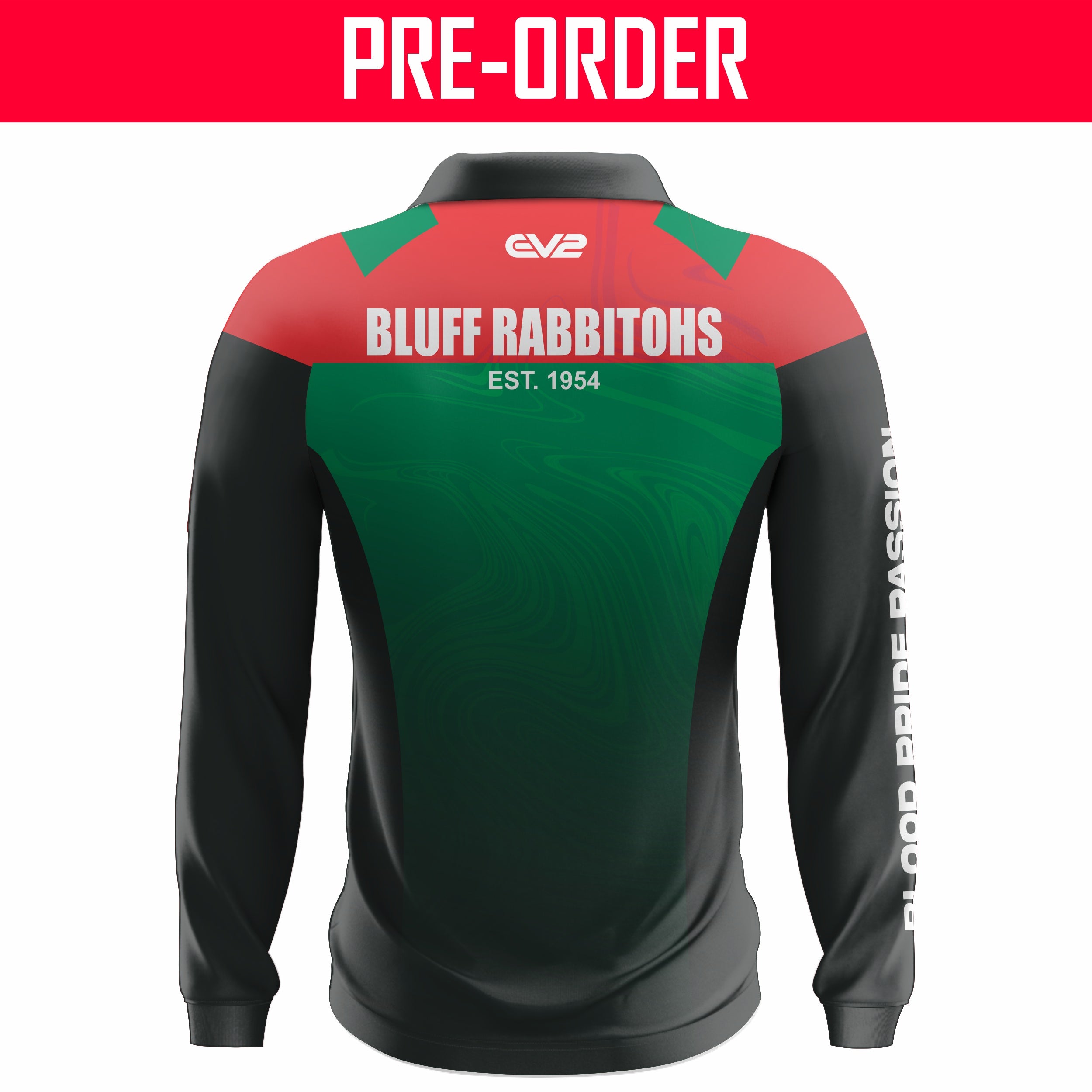 Bluff Rabbitohs RLFC - Fishing Shirt