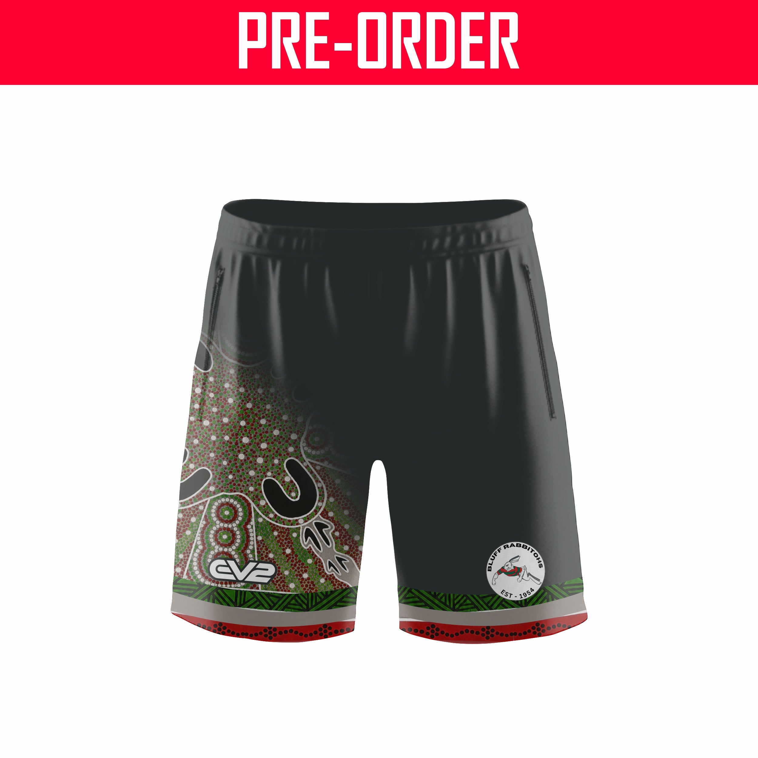 Bluff Rabbitohs RLFC - Training Short - Indigenous