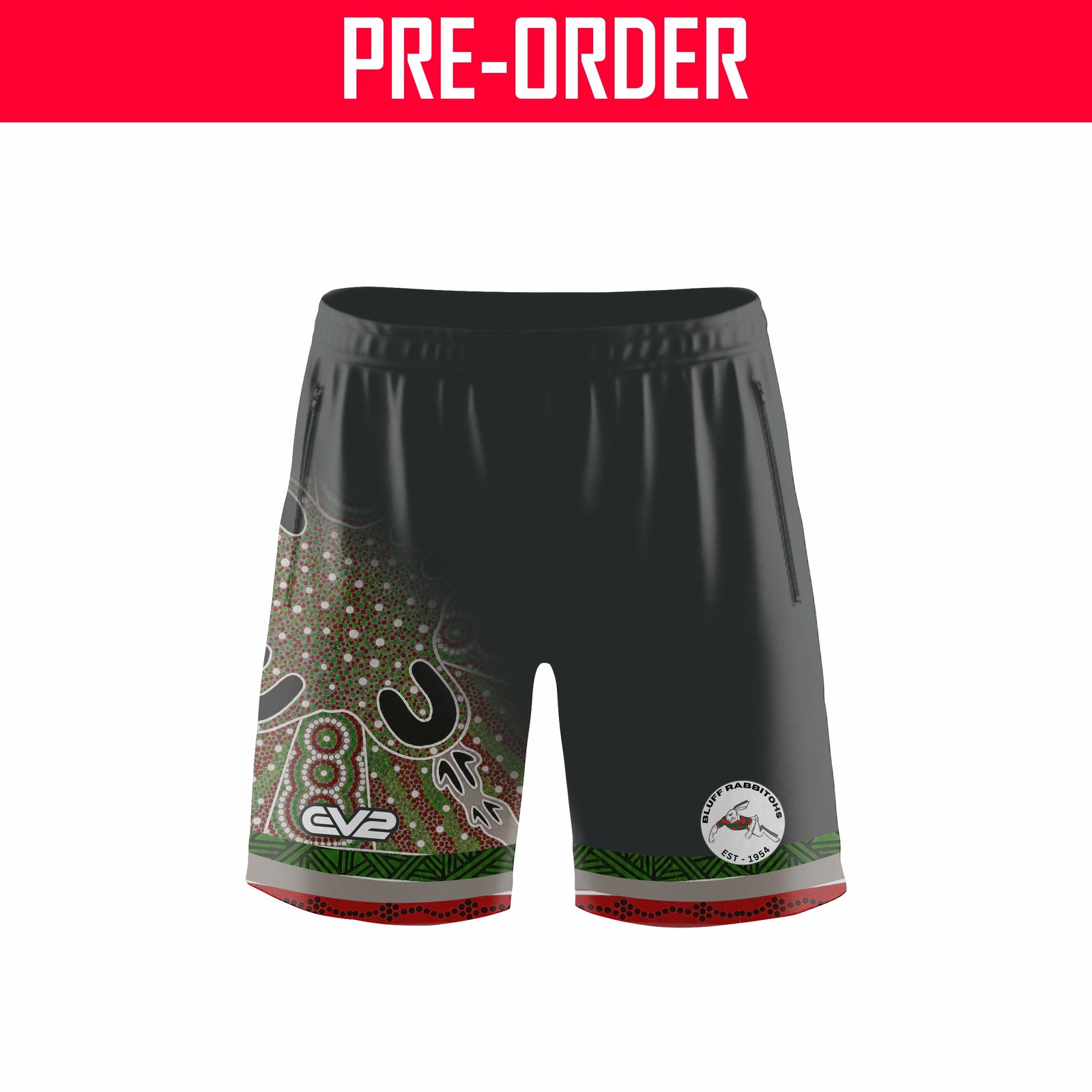 Bluff Rabbitohs RLFC - Training Short - Indigenous