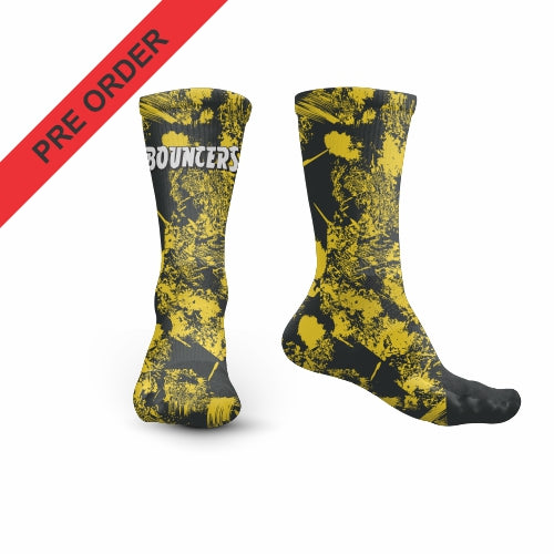 Bouncers Basketball - EV2 Pro Crew Sock With Grip