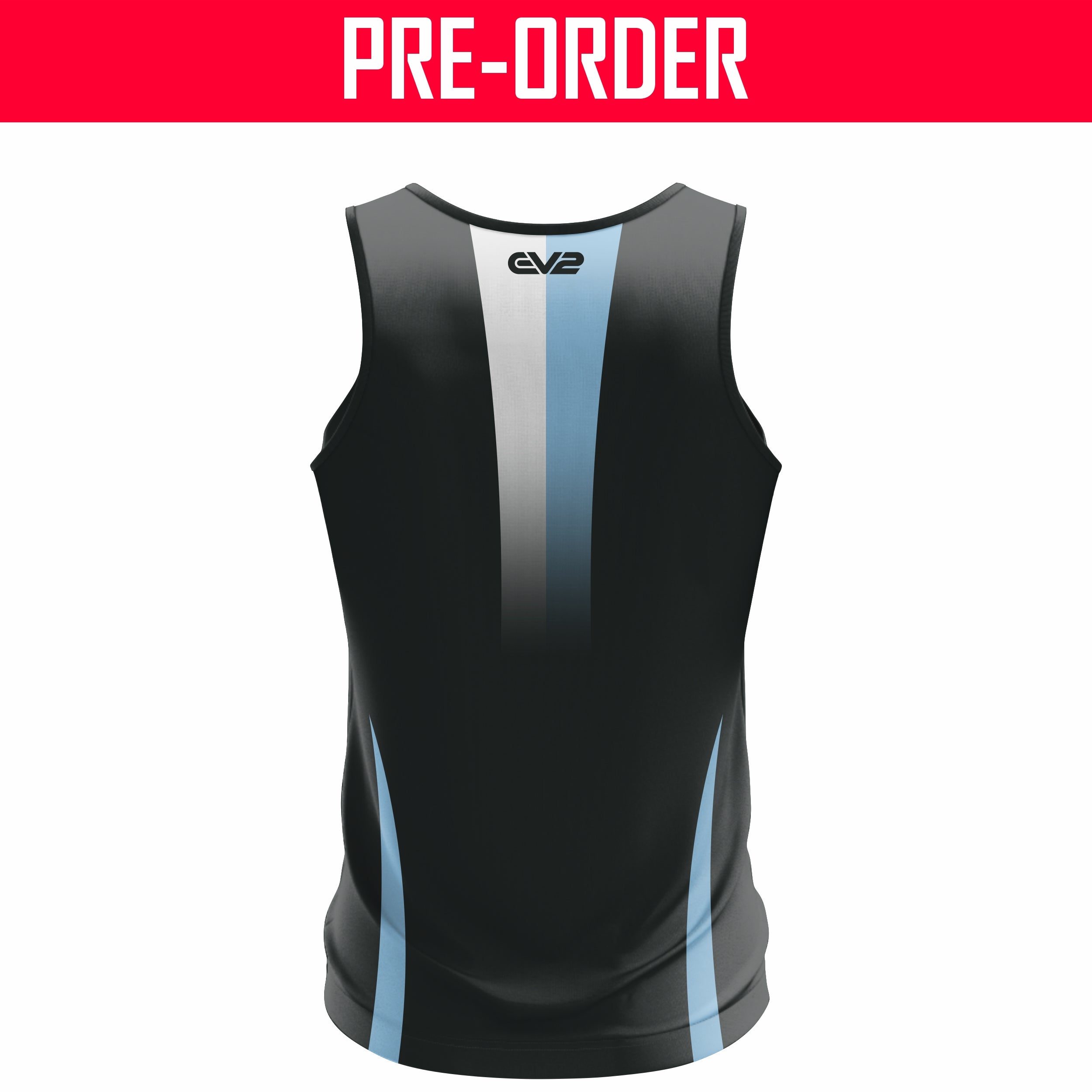 Bribie Warrigals SRL - Training Singlet Blackout Version