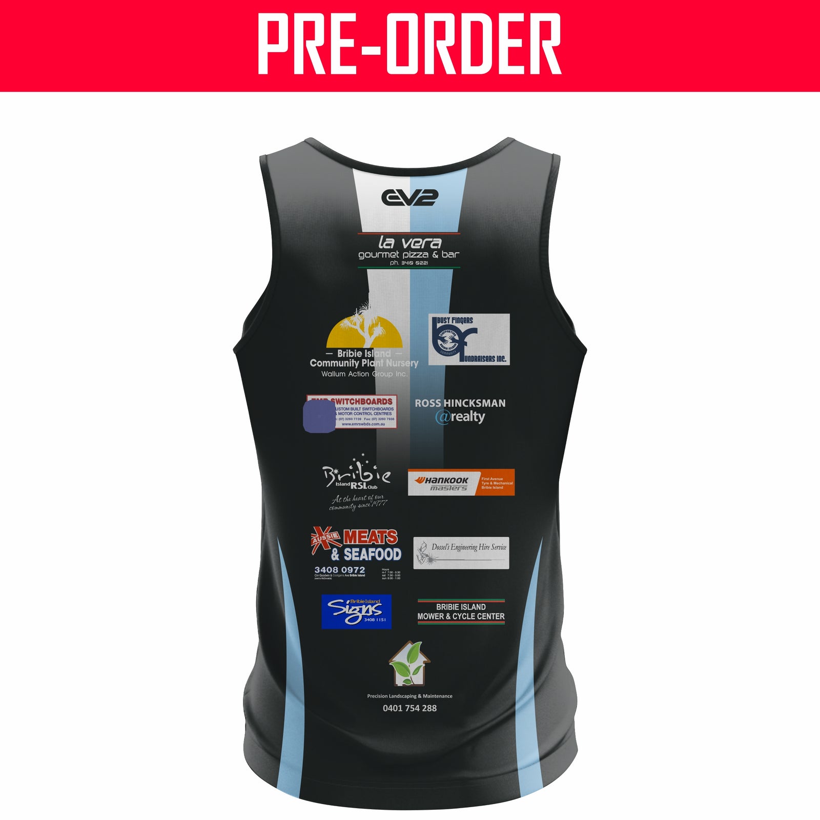 Bribie Warrigals SRL - Training Singlet