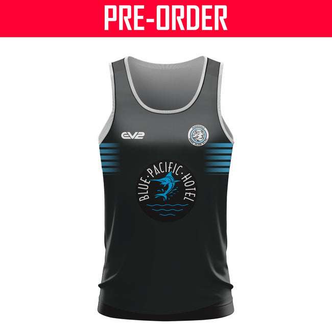Bribie Warrigals SRL - Training Singlet Blackout Version