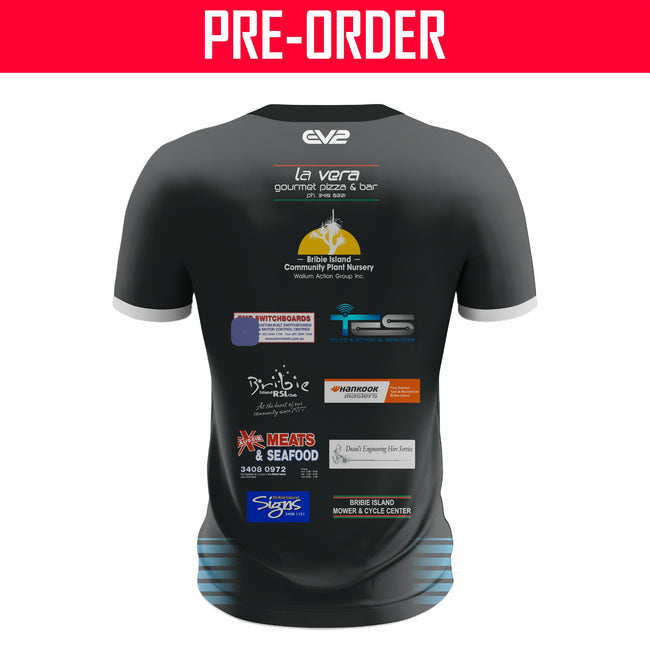 Bribie Warrigals SRL - Training Shirt Blackout Version