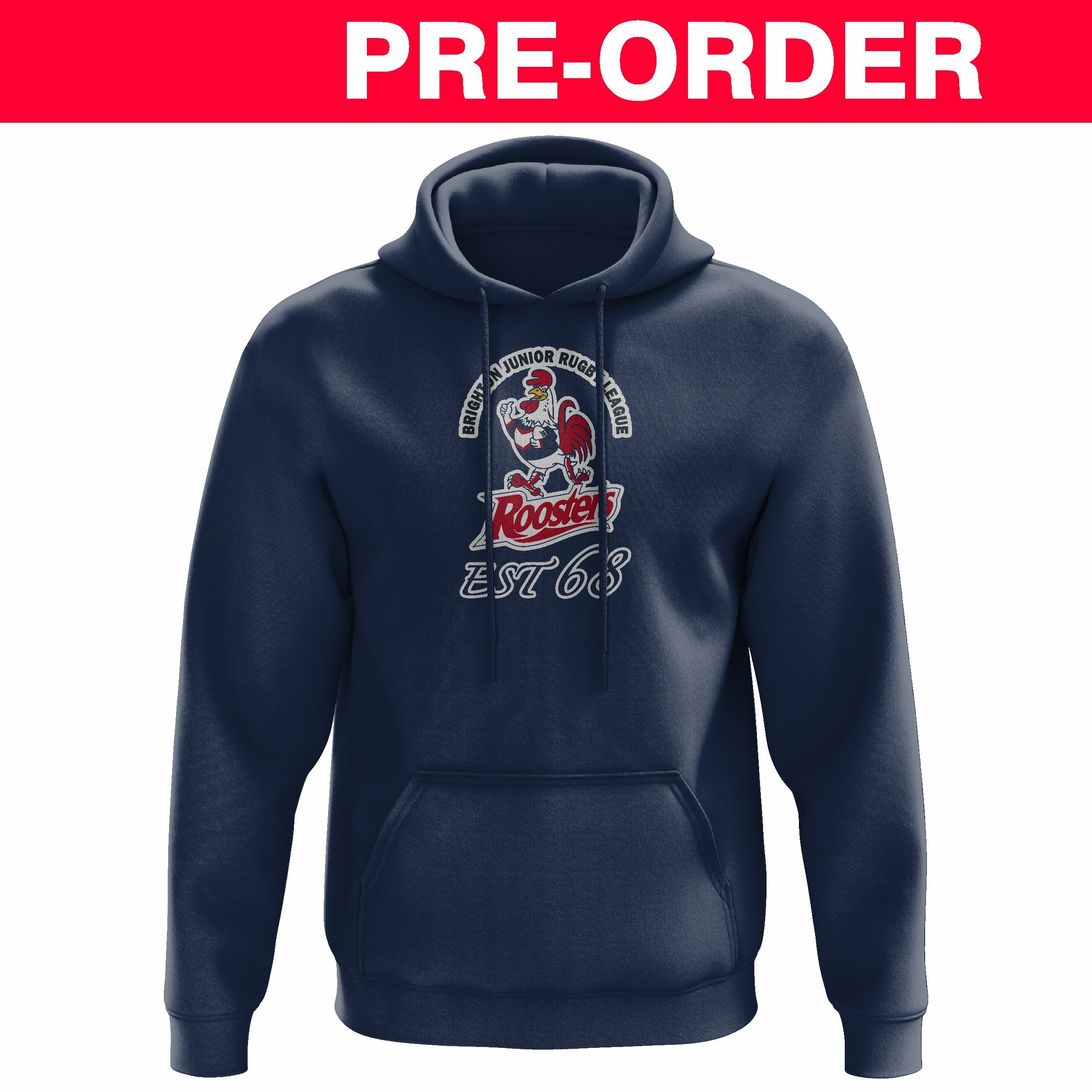 Brighton Roosters JRL - Traditional Hoodie