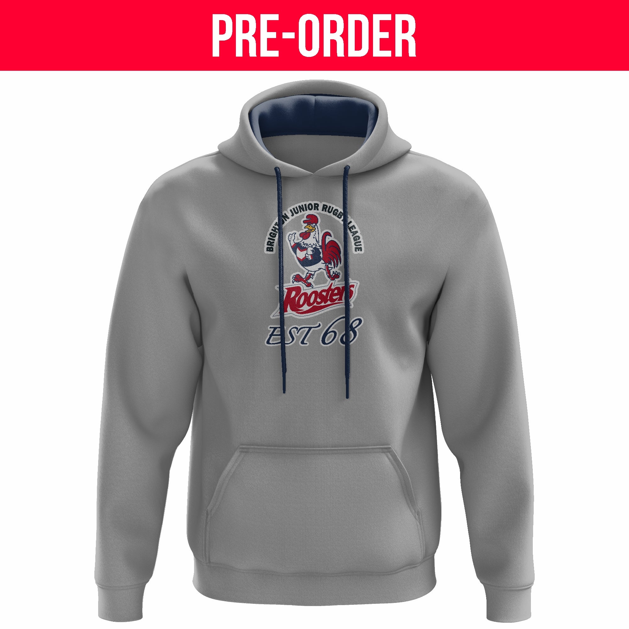 Brighton Roosters JRL - Traditional Hoodie