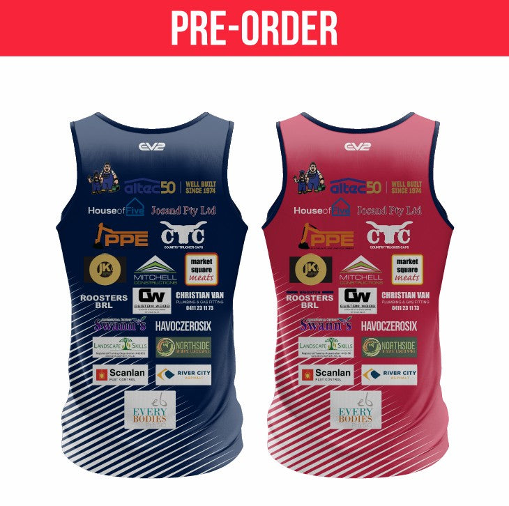 Brighton Roosters JRL  - Reversible Training Singlet