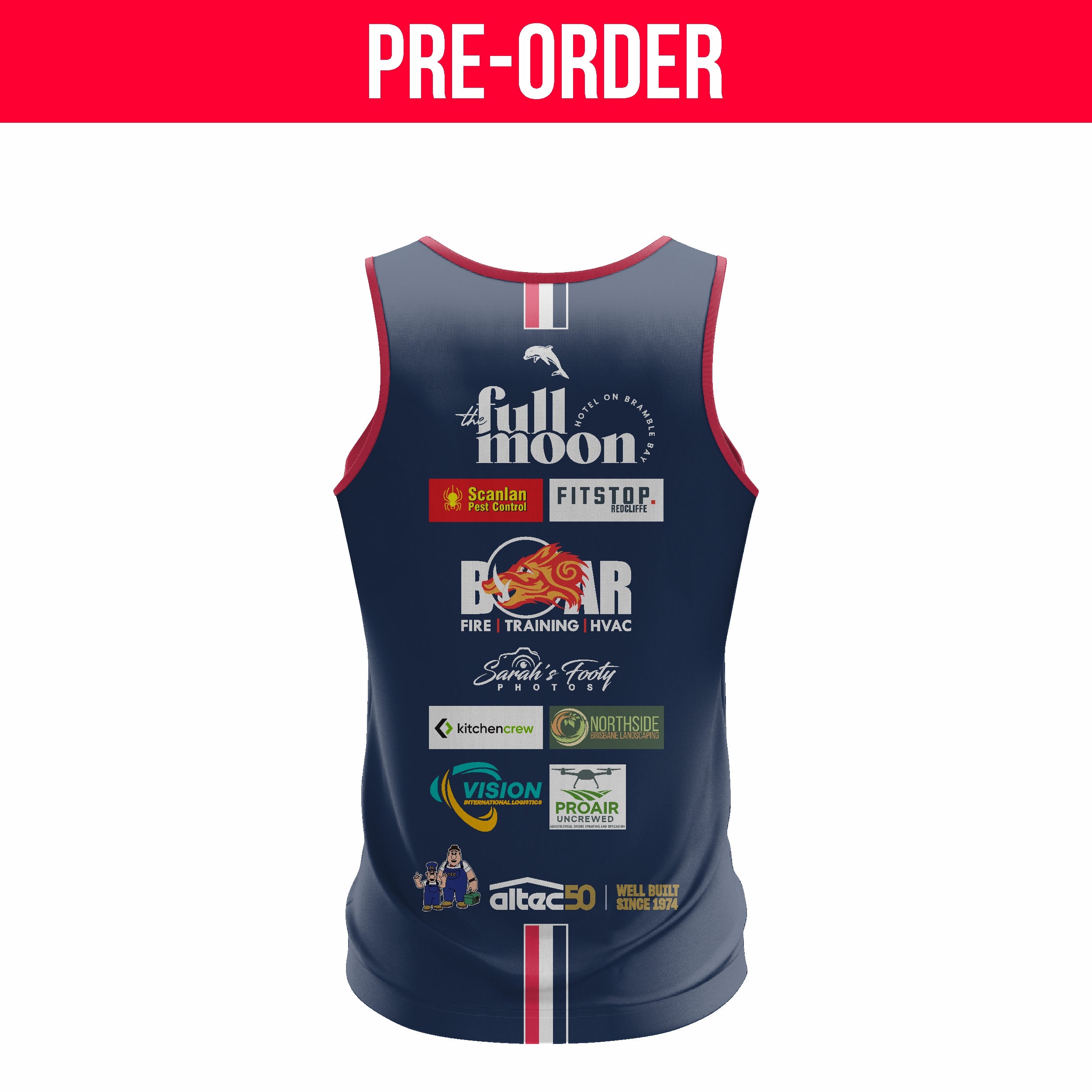 Brighton Roosters JRL  - Training Singlet