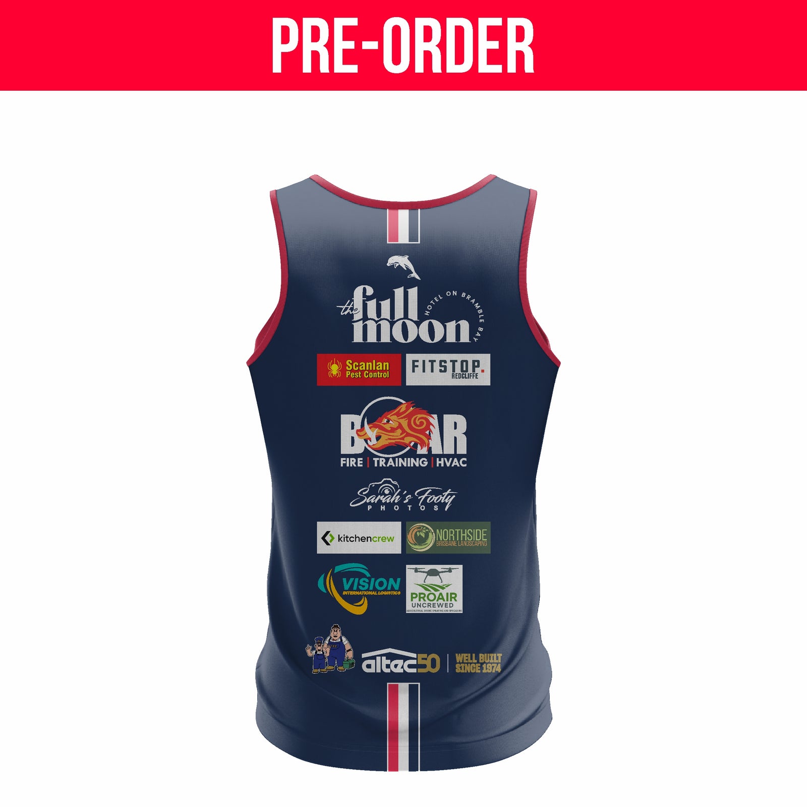 Brighton Roosters JRL  - Training Singlet
