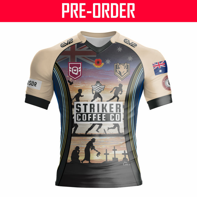 Brisbane Veterans RLFC - 2021 ANZAC Pro Jersey