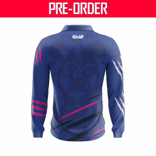 Western Lions RLFC - Pink Fishing Shirt