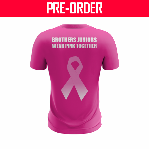 Brothers Bundaberg JRL - Breast Cancer Tee Shirt