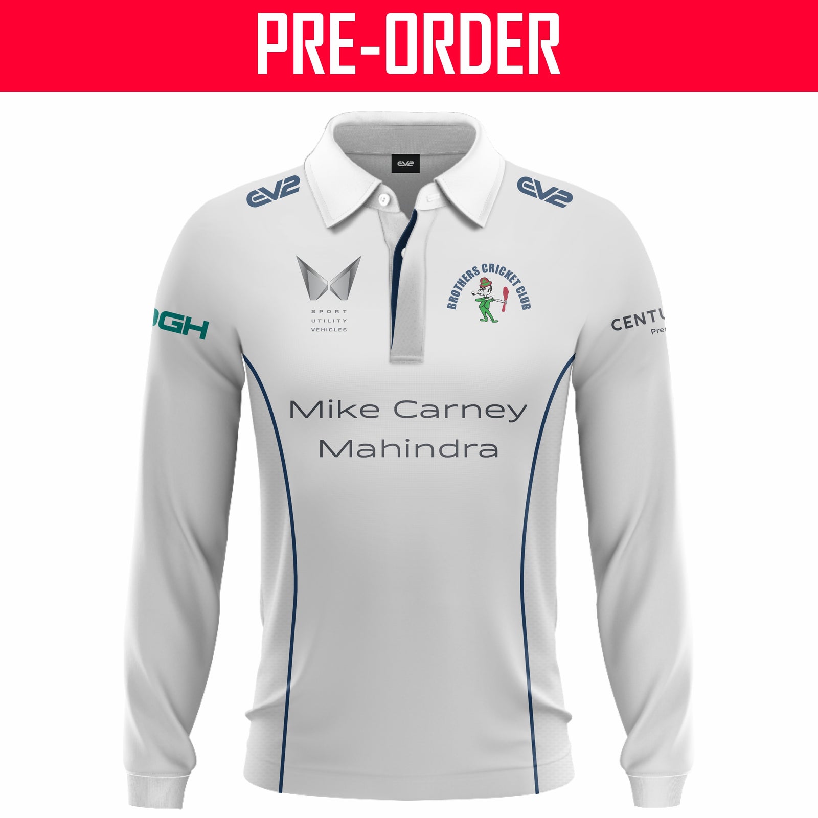 Brothers Cricket Club Townsville - Champion Cricket Shirt