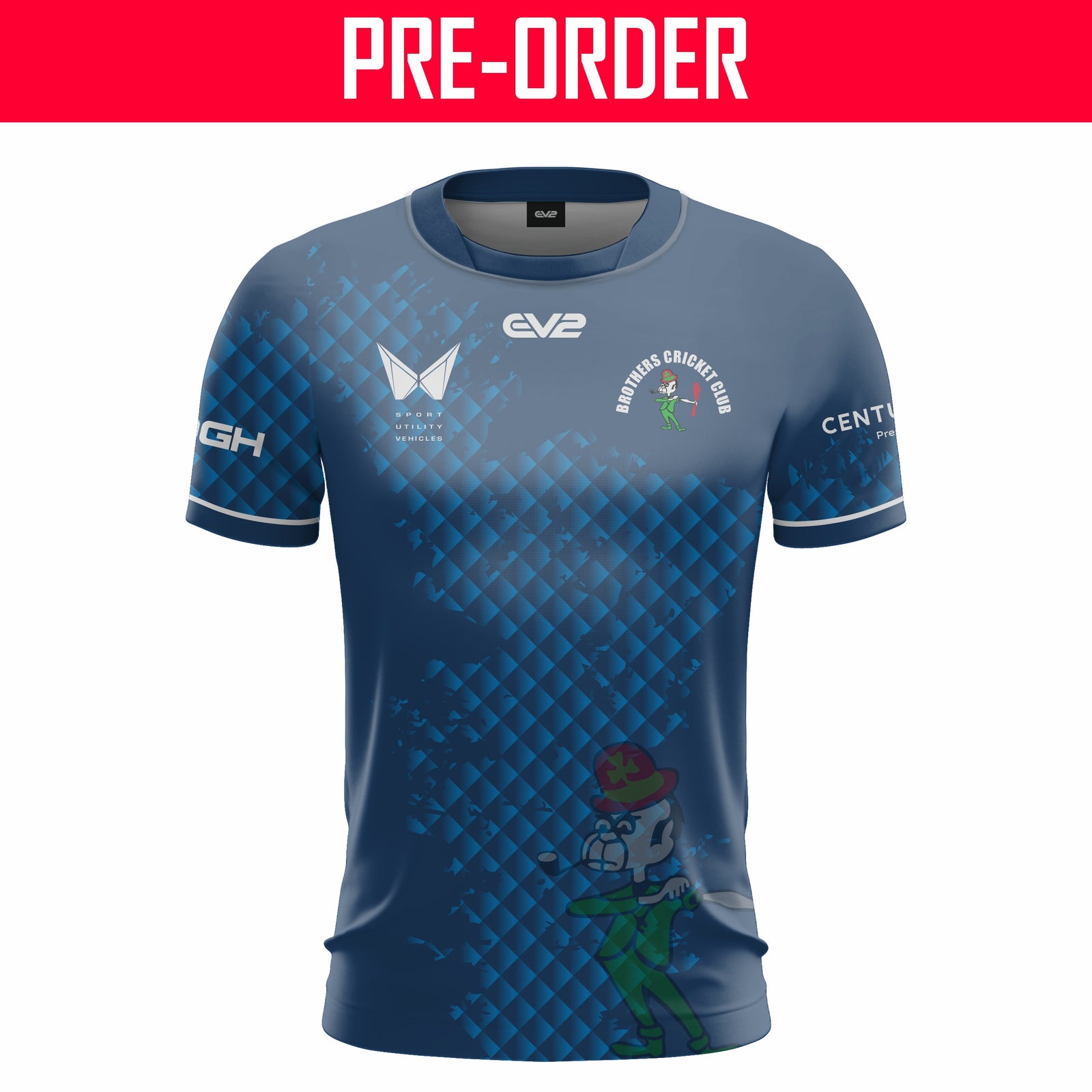 Brothers Cricket Club Townsville - Training Shirt S/S