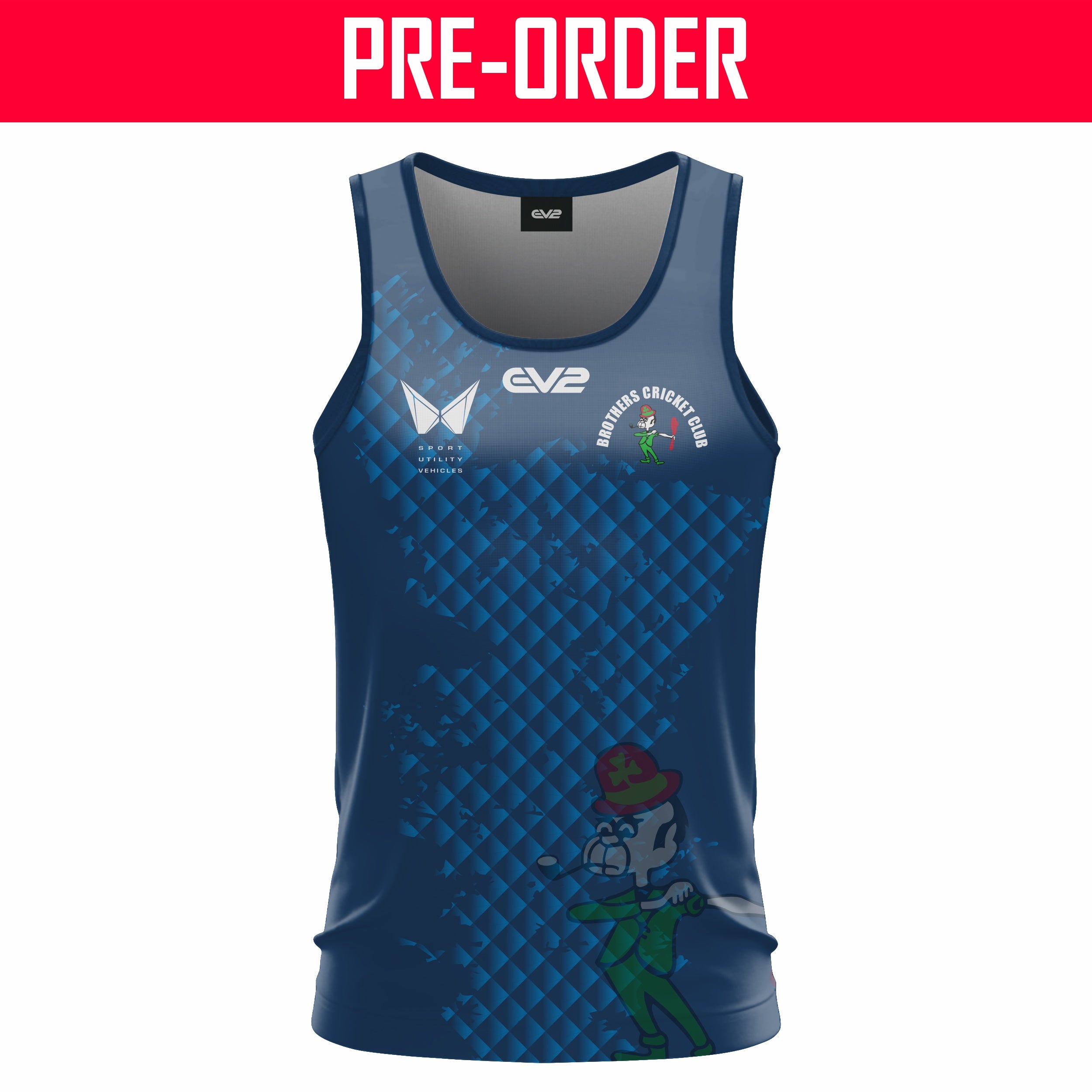Brothers Cricket Club Townsville - Training Singlet