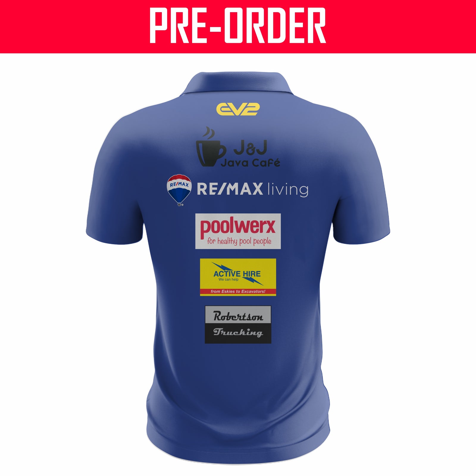 Burpengary Jets JRL - Blue Club Polo